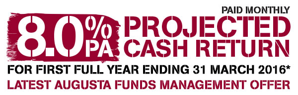8.0% Projected cash return